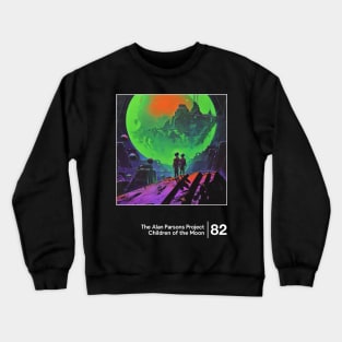 Children of the Moon - Minimalist Graphic Artwork Design Crewneck Sweatshirt